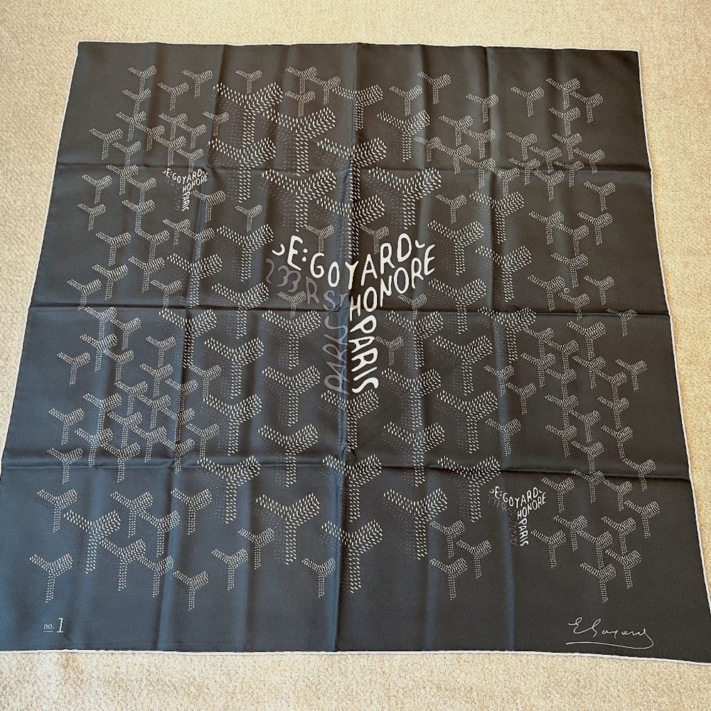 Goyard Scarf No. 1